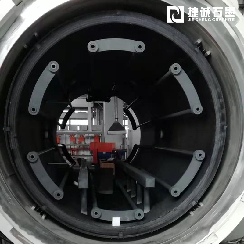 真空爐石墨件廠家 退火爐石墨導電桿定制 氣淬爐石墨連接片 熱處理爐石墨加熱棒